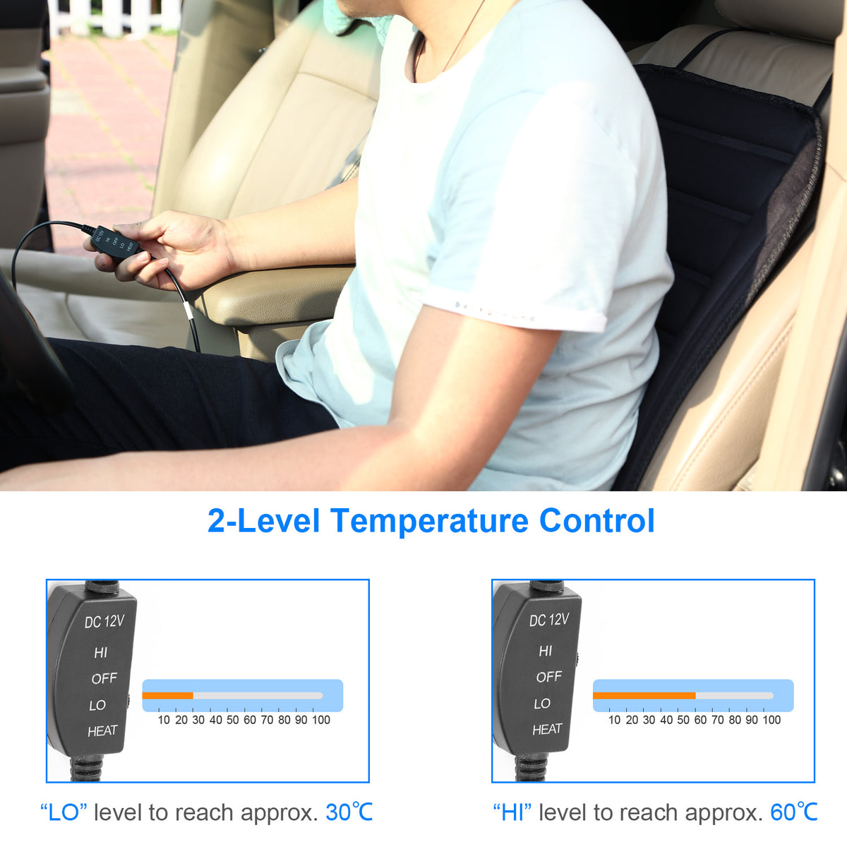 12V Heated Car Seat Cushion – view 4