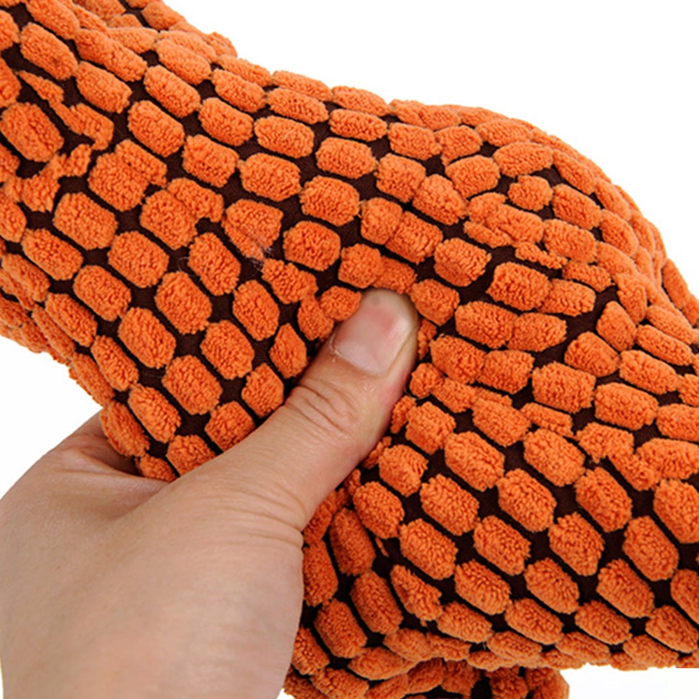 Plush Dinosaur Squeaky Dog Toy - view 3