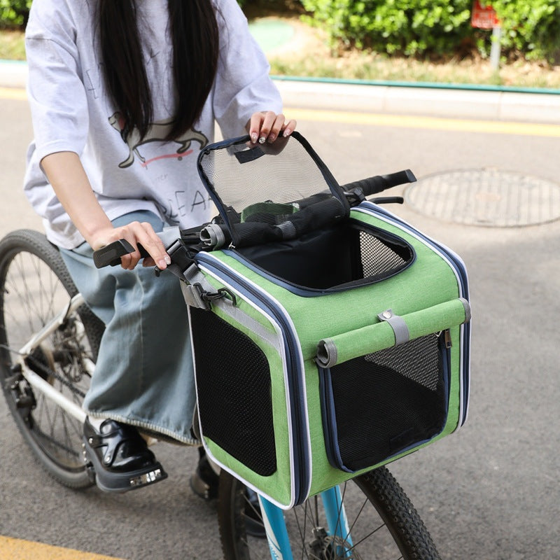 Portable Car Travel Cat Carrier - photo 1
