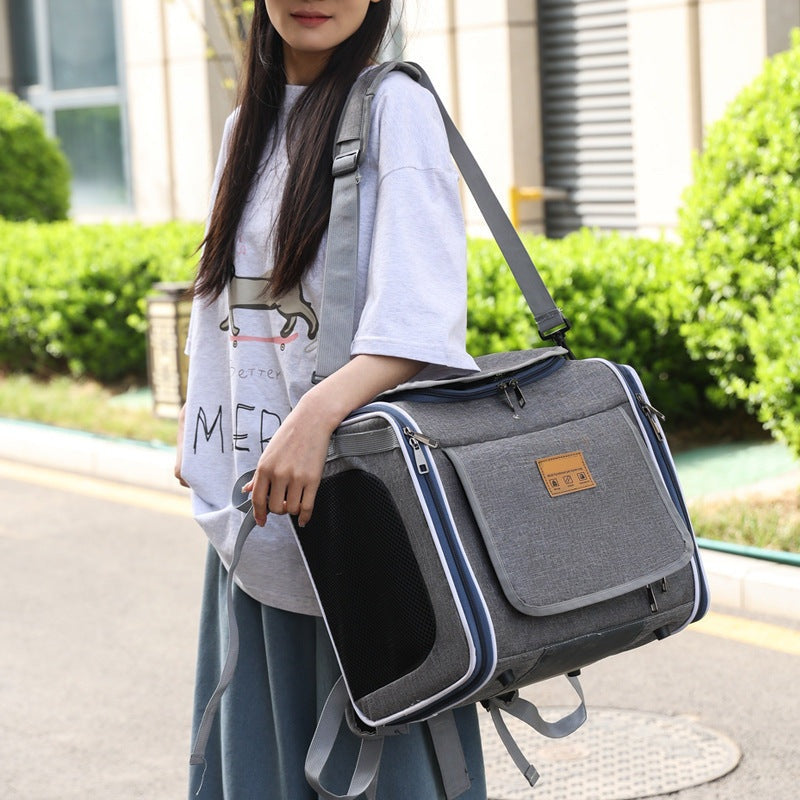 Portable Car Travel Cat Carrier - photo 2