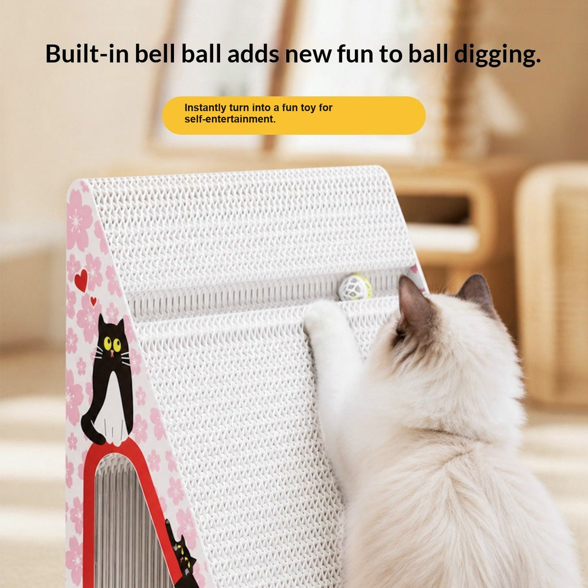 Cardboard Cat Scratching Board - photo 4