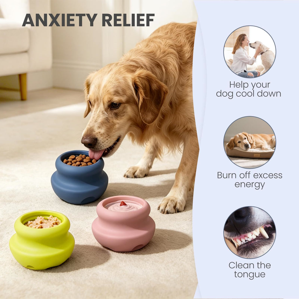 Enrichment Lick Mat Bowl for Dogs - view 6