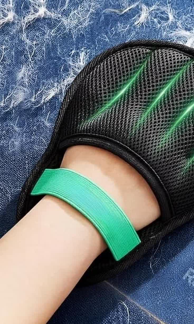 Static Pet Hair Remover Glove - MapleSnug product photo